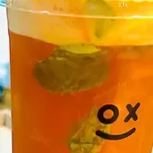 Donux Cafe | Peach Lemon Iced Tea | Bahrain | WhatToEat Food | Restaurant | Cafe | 