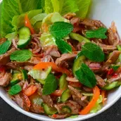 Asian Kitchen | Thai Beef Salad | Bahrain | WhatToEat Food | Restaurant | Cafe | 