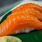 Asian Kitchen | Salmon Sake Nigiri | Bahrain | WhatToEat Food | Restaurant | Cafe | 