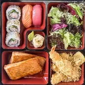 Asian Kitchen | Salmon Teriyaki Bento | Bahrain | WhatToEat Food | Restaurant | Cafe | 