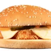 Al Baik Bahrain | Chicken Fillet Burger With Cheese	